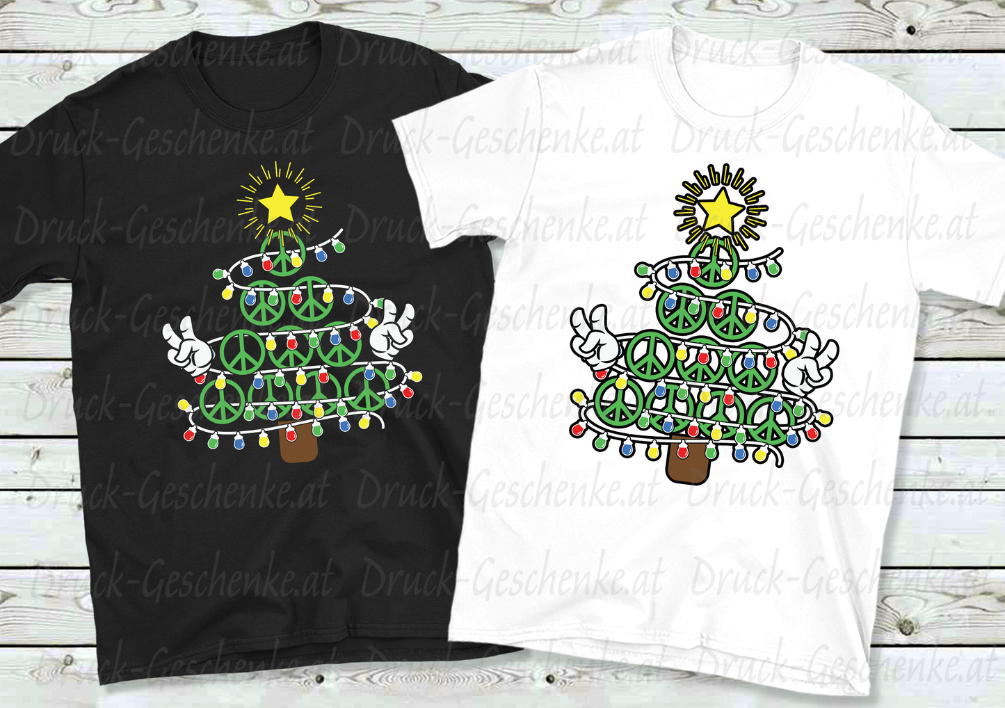 T-shirt Hippie Tree