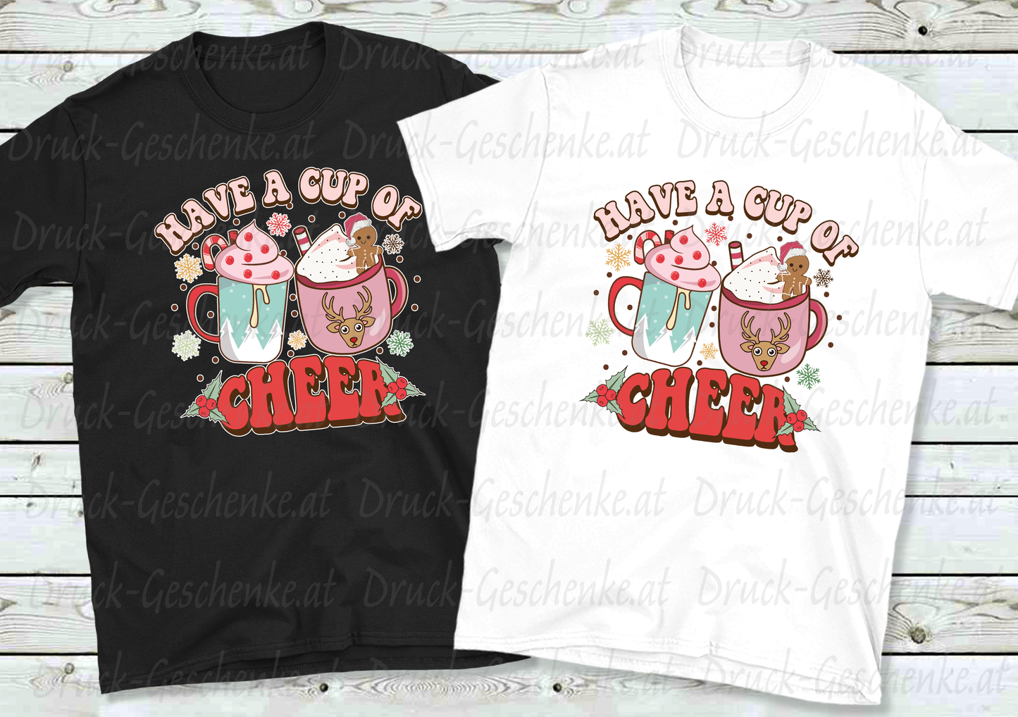 T-shirt have a cup