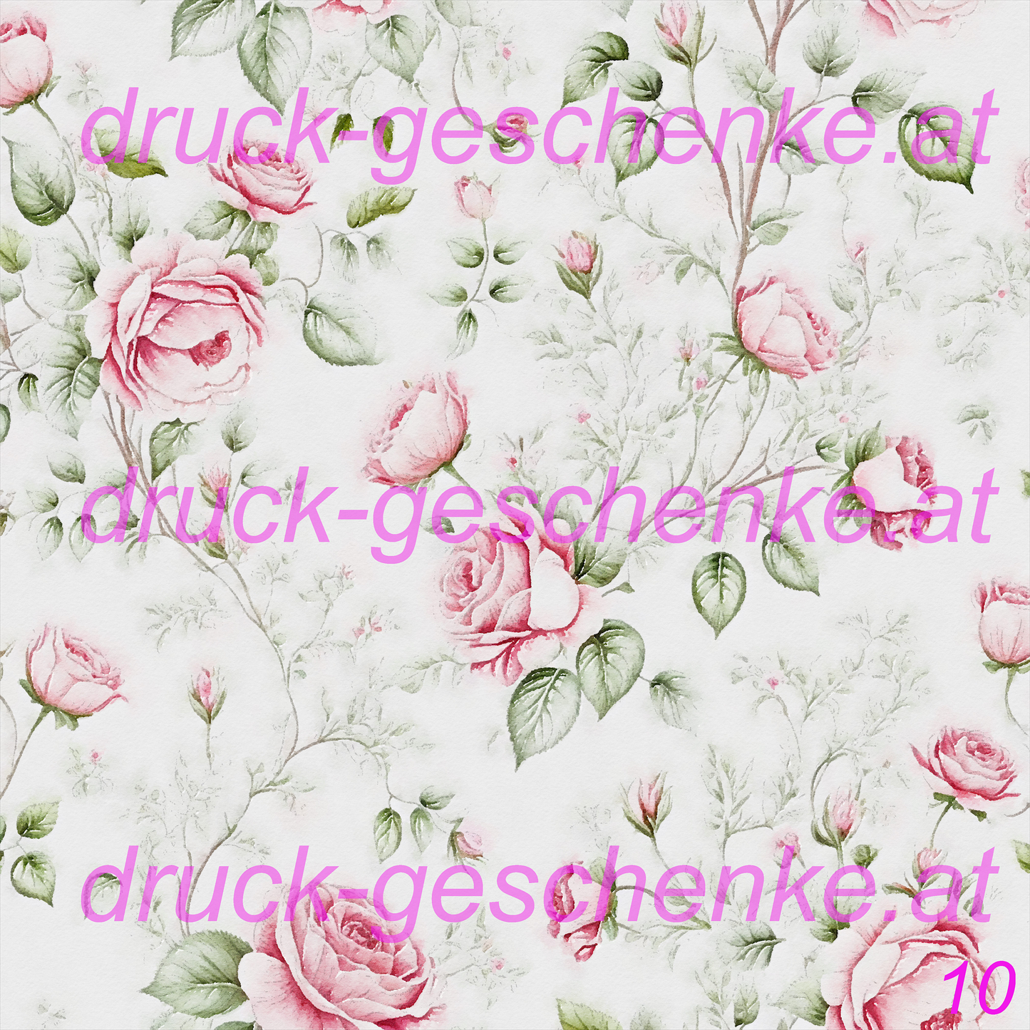 Quadratische aquarellblumenbilder