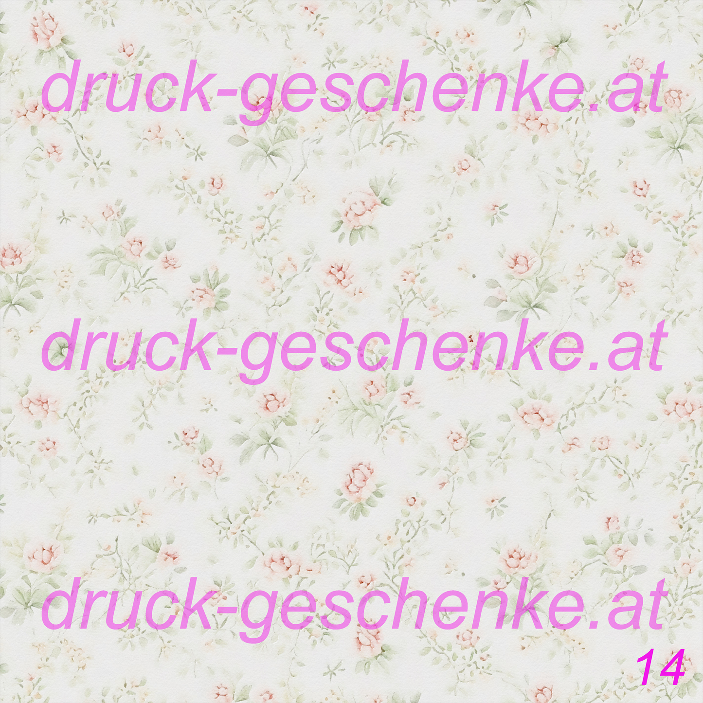 Quadratische aquarellblumenbilder