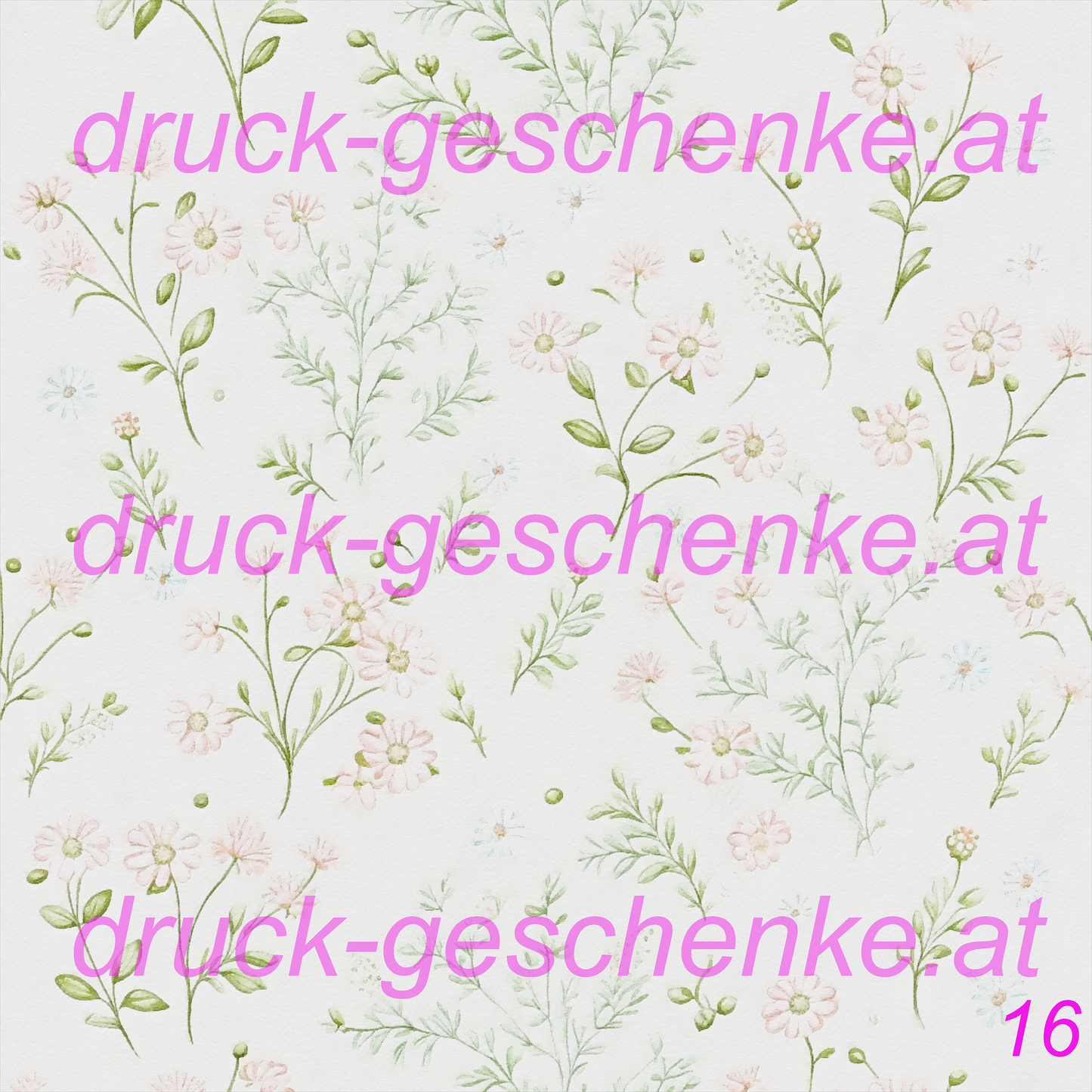 Quadratische aquarellblumenbilder