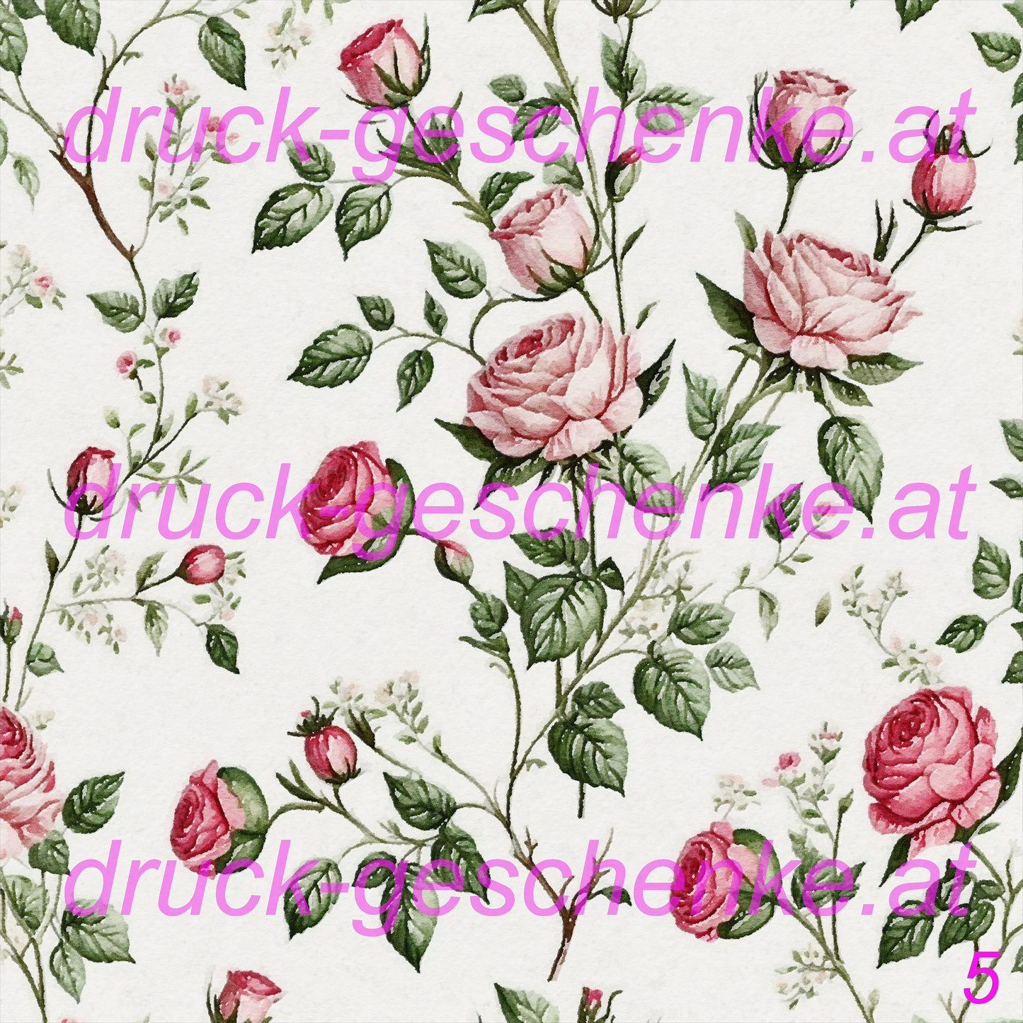 Quadratische aquarellblumenbilder