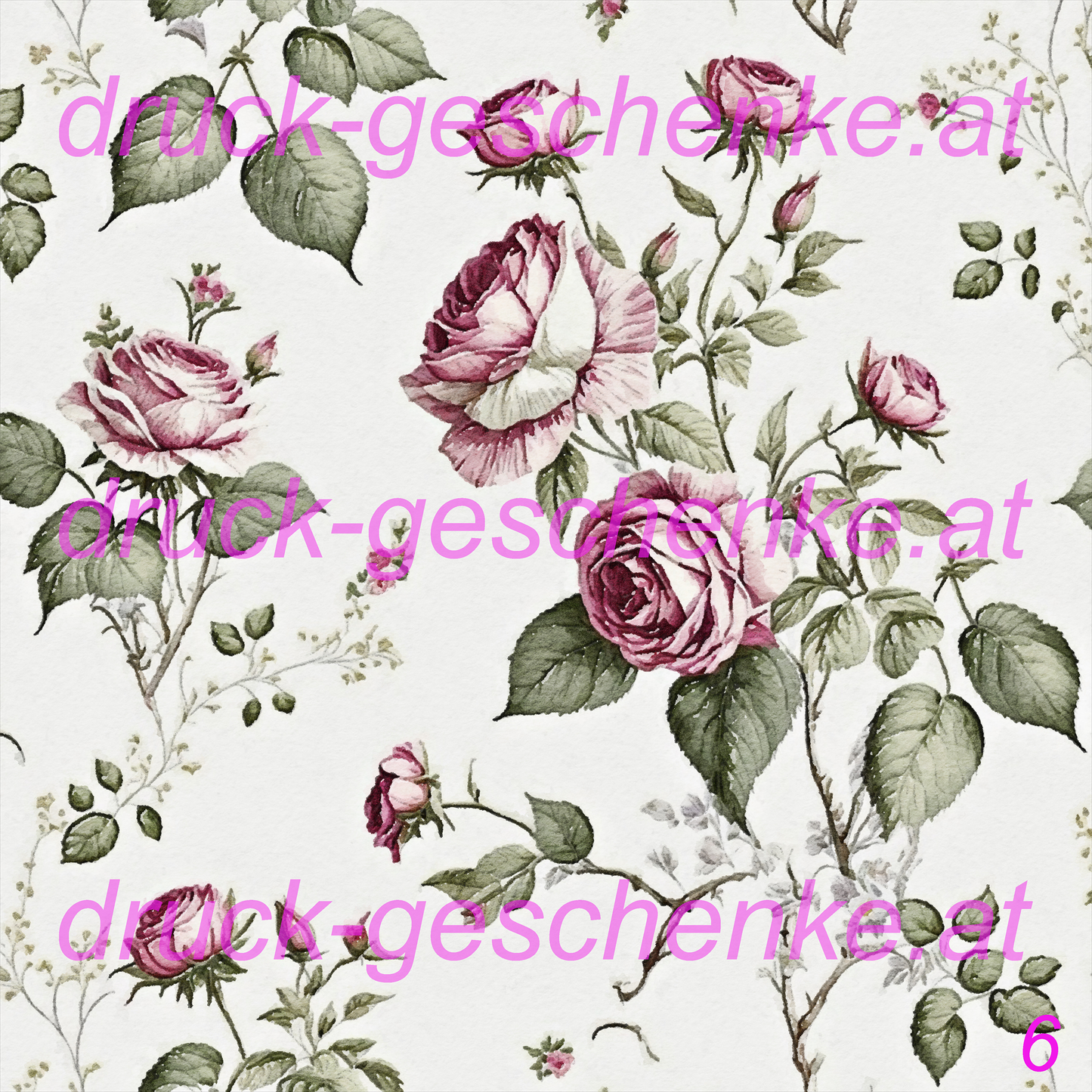 Quadratische aquarellblumenbilder