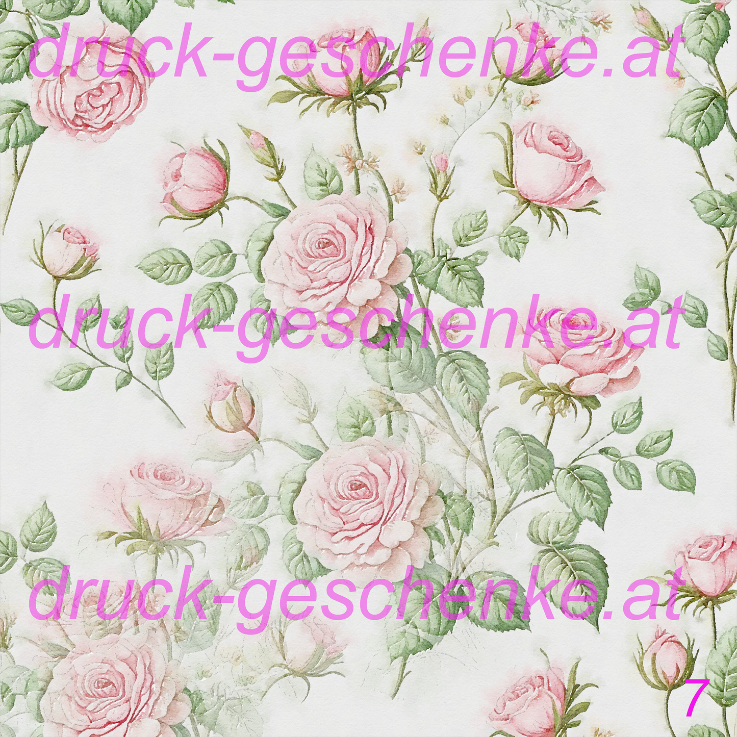 Quadratische aquarellblumenbilder