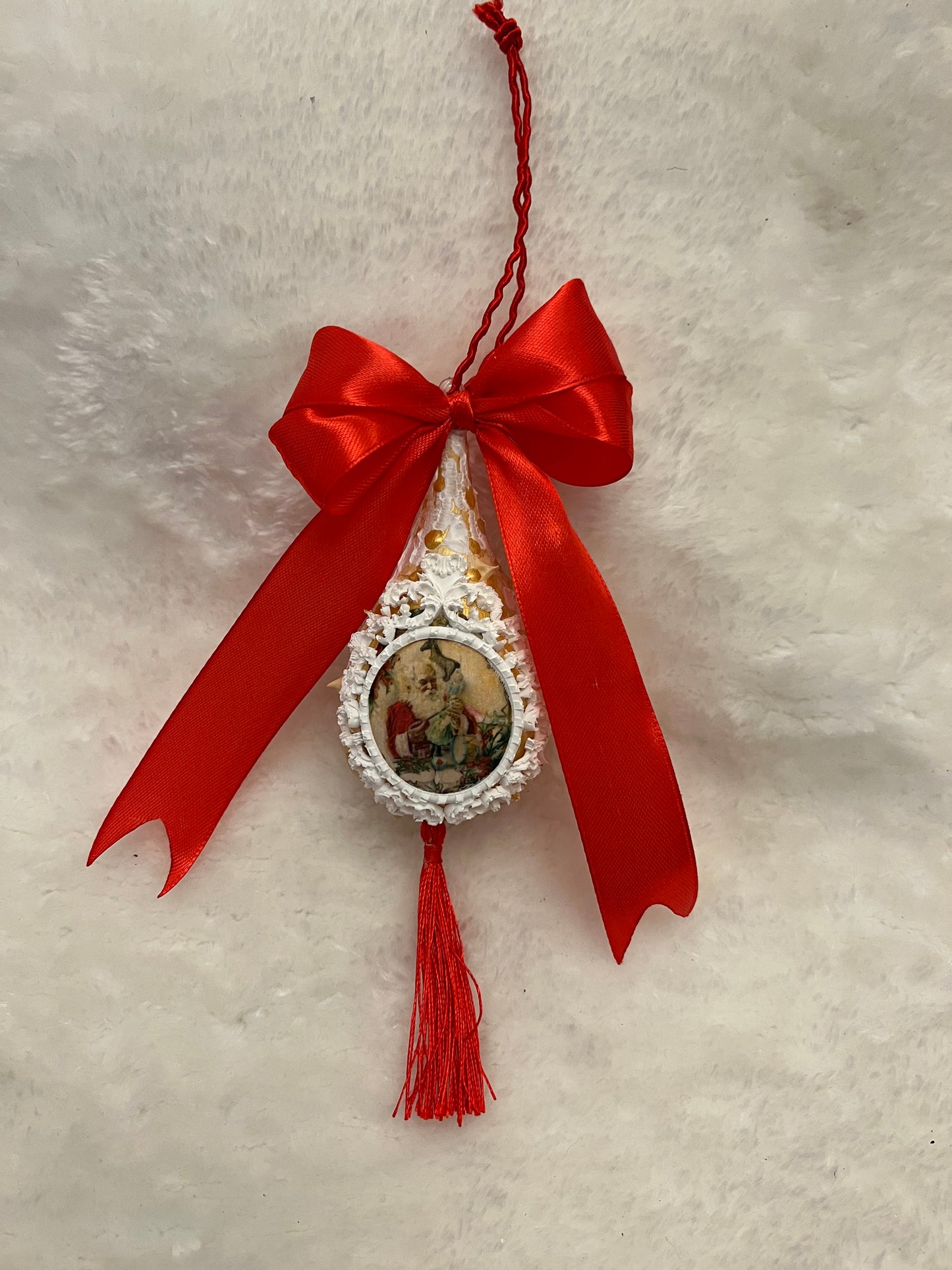 Handgefertigte Christbaumkugel