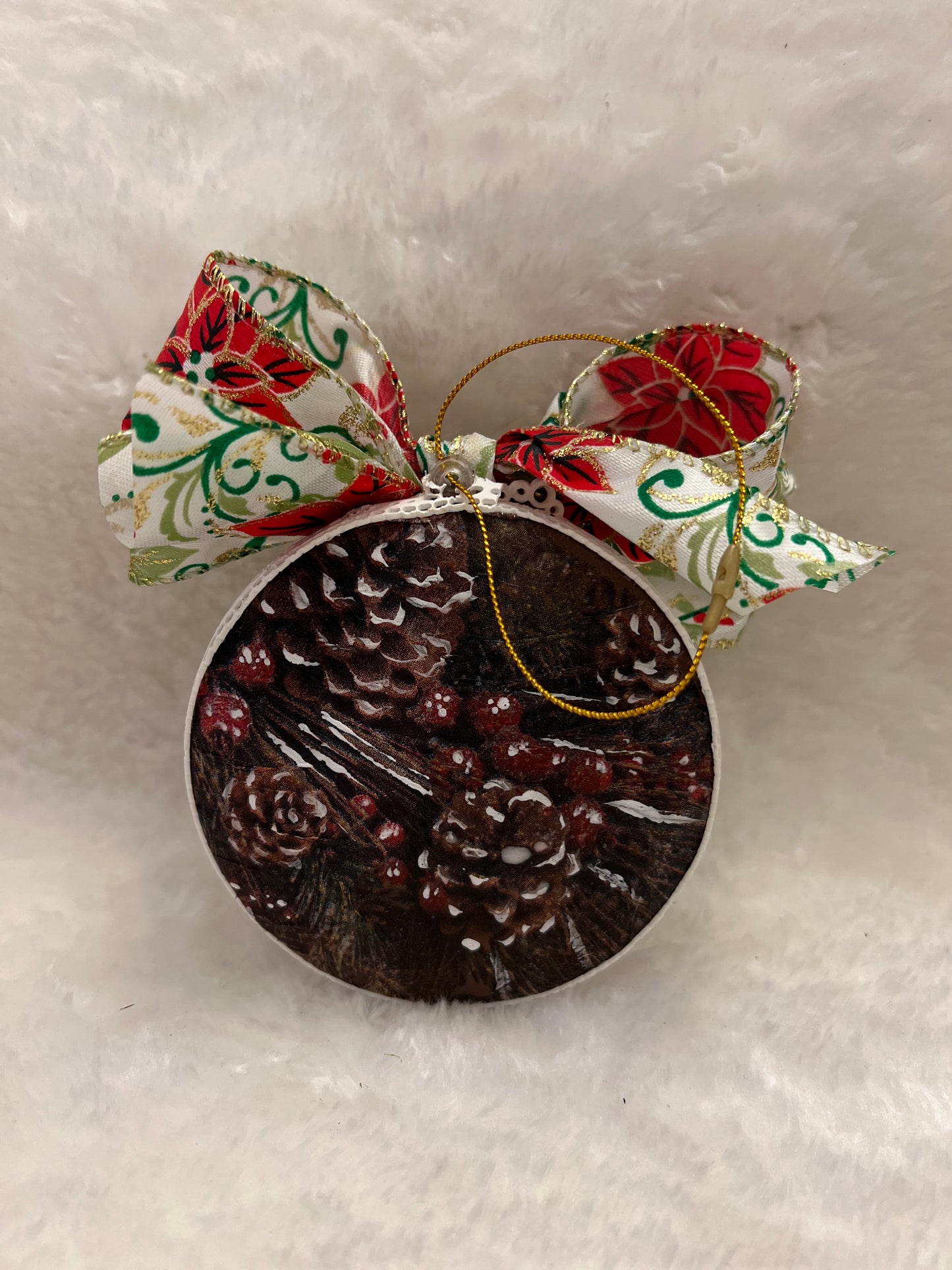 Handgefertigte Christbaumkugel