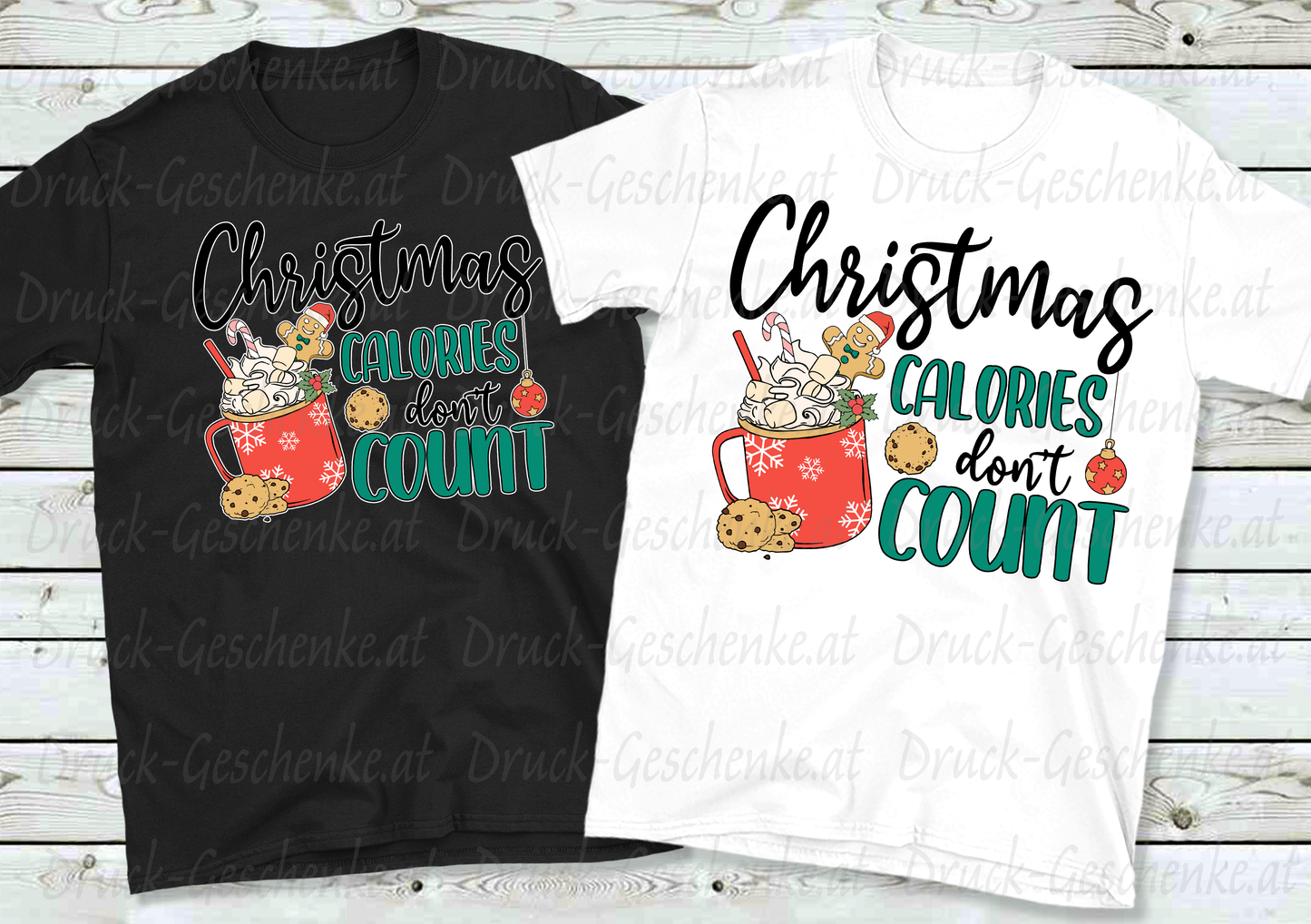 T-shirt Christmas calories