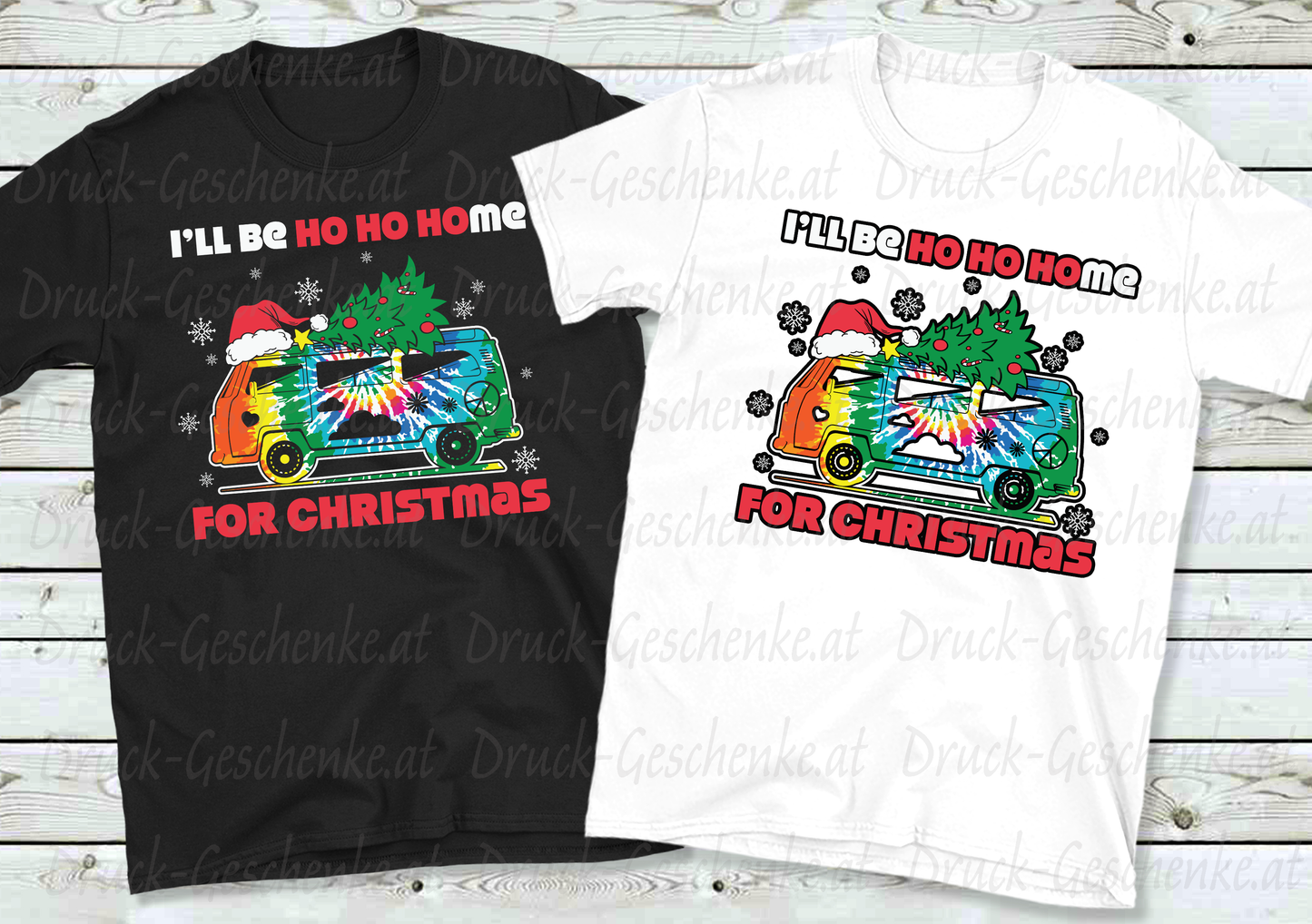 T-shirt HO HO HOME