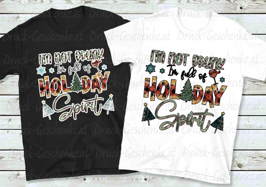 T-shirt Not drunk