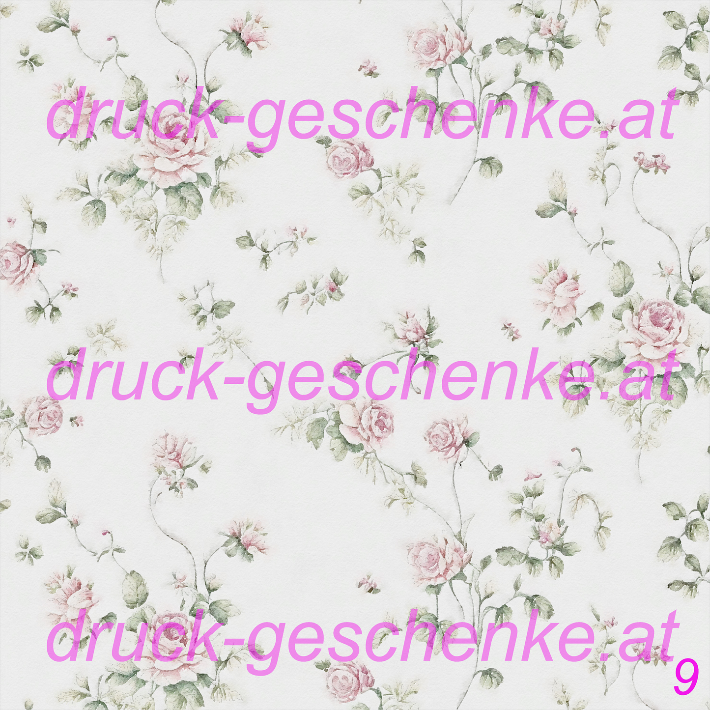 Quadratische aquarellblumenbilder