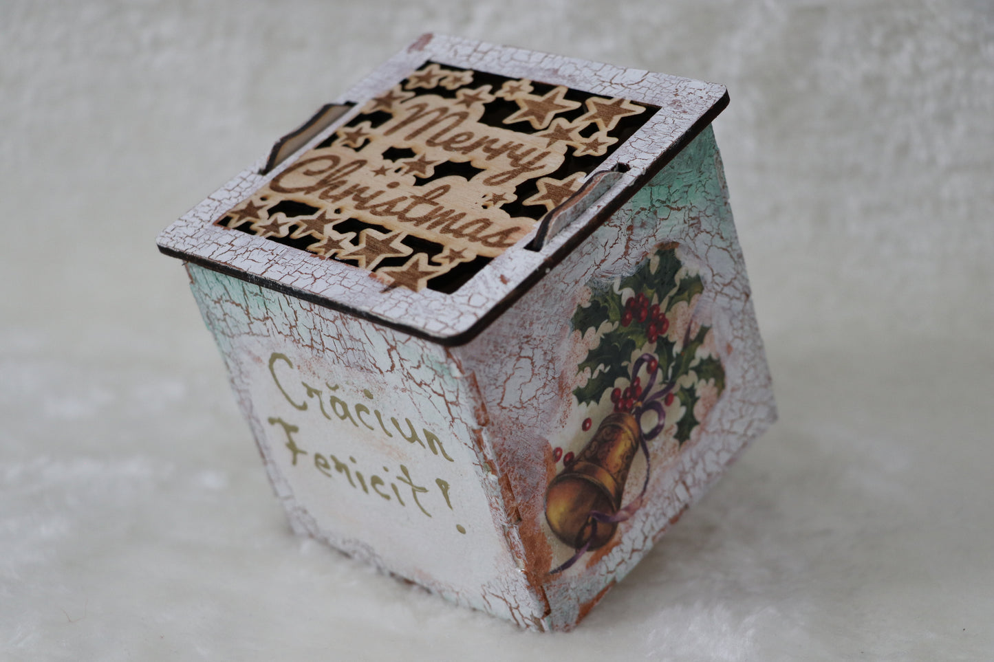 Weihnachtsbox weiß