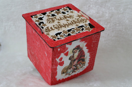 Weihnachtsbox rot